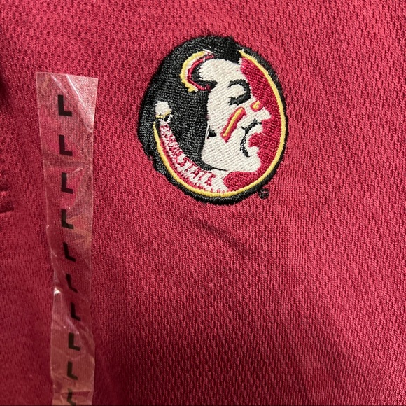 Vintage Boca Classics FSU Mens Lg Polo Shirt Florida State Seminoles Cotton NWT - Picture 10 of 12